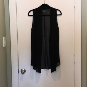 Sheer vest